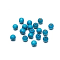 Blauwe ronde houten kralen van 10 mm met natuurlijke nerf voor DIY-sieraden en hobby - Blauw
