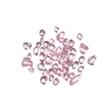 Détails de galets en verre rose poli de 3-8 mm pour le bricolage et les aquariums - 20g par Paquet / Rose