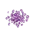 Pierres en verre violet poli 3-8mm pour décoration d'aquarium et projets de bricolage - 20g par Paquet / Violet