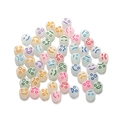 Dettaglio di perline emoji in acrilico colorate per gioielli fai-da-te e artigianato - Set da 100 pezzi / Faccia Emoji Multicolore