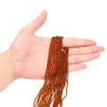 Détail de perles en cristal facetté marron de 2mm pour la création de bijoux DIY - 1 Brin Environ 35cm (2mm*0.4mm) 3g / Marron