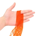 Gros plan de perles en verre facettées orange de 2mm pour la création de bijoux DIY - 1 Brin Environ 35cm (2mm*0.4mm) 3g / Orange