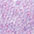 Macro shot of purple and pink gradient heart-shaped glass beads for DIY jewelry crafts - 20 Pieces/Pack (Approx 4g) / Purple