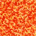 Macro di perle Heishi bicolore arancione e giallo da 6mm per creazione gioielli fai-da-te - 350 Pezzi 1 Confezione (Diametro 6mm/Apertura 2mm) Circa 15.5g / Stile Multicolore 09