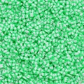 Dettaglio di perline Heishi 6mm bicolore verde menta e bianco per la creazione di gioielli - 350 Pezzi 1 Confezione (Diametro 6mm/Apertura 2mm) Circa 15.5g / Verde/Bianco