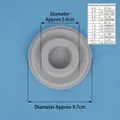 Größentabelle für 17cm Perlen-Designbrett mit Details zu Perlendurchmesser und Anzahl - 17cm Rundes Tablett