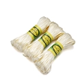 Tre matasse di cordoncino in nylon bianco crema da 2,5mm per gioielli fai da te - Cordino No. 5 / Beige