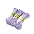 Drie bundels lavendelkleurig 2,5 mm nylon koord voor Chinese knopen en DIY sieraden - Koord maat 7 / Lichtpaars