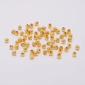 Gepolijste gouden ijzeren afstandskraaltjes voor DIY-sieraden met gladde afwerking - 10,0 mm (30 stuks/verpakking) / Goud