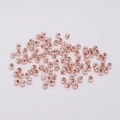 Perline di ferro placcate in oro rosa per gioielli fai da te e accessori artigianali - Oro rosa