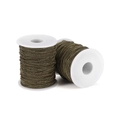 Antique bronze metal bead chains on white spools for DIY jewelry making and crafts - Antique Bronze
