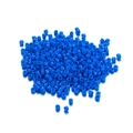 Deep blue 2mm seed beads with glossy finish for DIY jewelry making and craft projects - 1800 Pieces (0.7mm Hole) / Blue
