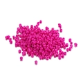 Magenta pink 2mm glass seed beads for DIY jewelry making and beaded tassels - 1800 Pieces (0.7mm Hole) / Rose Red