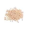 DIY 2mm cream white glass seed beads for jewelry making and embroidery craft projects - 1800 Pieces (0.7mm Hole) / Light Khaki