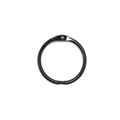 Anneau de reliure noir en métal 30mm avec ouverture articulée pour les cahiers - Noir