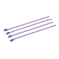 Lila 11cm Metall Kugelkette für Schmuck und Schlüsselanhänger, 4er-Set Bastelzubehör - 11.5cm * 2.4mm (20 Stück/Packung) / Lila