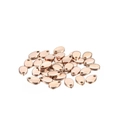Rose gold teardrop pendants in polished stainless steel for DIY jewelry making - Teardrop / 5*8mm (20 Pieces/Pack) / Rose Gold