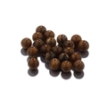 Dark brown marble texture acrylic beads with center drill hole for DIY jewelry making - 6mm (10 Pieces/Pack) / Brown