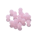 Rosa transparente Acrylperlen für DIY Schmuckherstellung und Perlenarmbänder - 10mm (10 Stk./Packung) / Lotusrosa