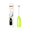 Montalatte elettrico portatile verde neon e miscelatore di resina con confezione inclusa - Verde