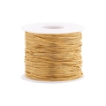 Golden fine snake chain spool for DIY jewelry making and craft necklace accessories - Gold