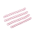 Set van 4 matroze 50mm verlengkettingen voor DIY-sieraden maken en knutselen - 30 Stuks/Verpakking (50mm) / Roze