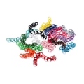 Mix van 50mm gekleurde metalen verlengkettingen voor DIY-sieradenaccessoires - 30 Stuks/Verpakking (50mm) / Meerkleurig
