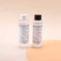 Dettaglio del set di resina epossidica da 100ml flaconi A e B con etichette trasparenti - Stile Rapporto 1:1 / Set Regolare
