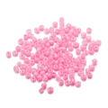 Détail de perles de verre macaron roses de 4 mm pour la création de bijoux DIY - 300 Pièces/Paquet/28g / Rose