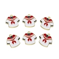 Detail showing 6-piece JK uniform sailor suit charms with colorful enamel finish - JK Uniform Top