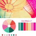 7-Farben 2mm Glasperlen-Set mit runder Aufbewahrungsbox und 900 Perlen pro Farbe - Boxed / Festliche Atmosphäre