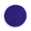 Perline di vetro viola da 2mm in contenitore trasparente per creazione gioielli DIY - 2mm Circa 1800pz/Confezione/18g / Blu e Viola