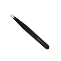 Precision anti-static black stainless steel ESD-10 tweezers for jewelry making - Standard Straight Tip Style (ESD-10)