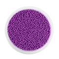 Perline di vetro viola 2mm in contenitore trasparente per creazione gioielli fai-da-te - 2mm Circa 1800pz/Confezione/18g / Viola