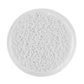 Perline di vetro bianco da 2 mm per fai da te confezionate in un contenitore circolare trasparente - 2mm Circa 1800pz/Confezione/18g / Bianco puro