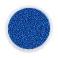 Perline di vetro blu reale da 2mm in contenitore rotondo per gioielli fai-da-te - 2mm Circa 1800pz/Confezione/18g / Blu Zaffiro