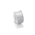 Fil de nylon transparent pour perles sur bobine pour création de bijoux DIY - 0.3mm Diamètre / Gris clair