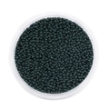 Perline di vetro verde foresta da 2mm in contenitore rotondo per gioielli fai da te - 2mm Circa 1800pz/Confezione/18g / Verde Notte