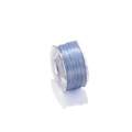 Détail macro d'un fil de perles en nylon bleu clair 0,3 mm sur bobine transparente - 0.3mm Diamètre / Bleu ciel