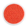 Perline di vetro da 2mm rosso corallo brillante per gioielli fai-da-te in scatola - 2mm Circa 1800pz/Confezione/18g / Rosso Arancio
