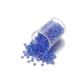 2mm AB blue and purple iridescent glass seed beads for DIY jewelry and clothing decoration - 2.0mm (Approx. 1800pcs/17g) / AB Blue