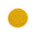 Gele glazen kralen voor DIY-sieraden, gelijkmatige grootte in een transparante bak - 3mm (600 Stuks/Verpakking) / Geel