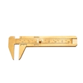 Close-up of a high-precision brass vernier caliper tool for jewelry ring measurement - Dual Scale Brass Caliper 4
