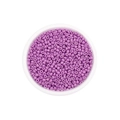 Paarse glazen kralen voor DIY-sieraden in een witte transparante container - 3mm (600 Stuks/Verpakking) / Lichtpaars