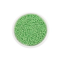 Muntgroene glazen kralen voor DIY-sieraden maken in een ronde verpakkingsdoos - 3mm (600 Stuks/Verpakking) / Lichtgroen