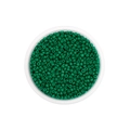 Levendige smaragdgroene glazen kralen voor DIY sieraden in een ronde container - 3mm (600 Stuks/Verpakking) / Donkergroen