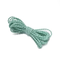 Elastici per capelli da 3mm in nylon verde menta ondulato per accessori fai-da-te - 3mm 2m/confezione / Verde Lago