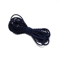 Cordino in nylon blu scuro da 3mm ad alta elasticità per gioielli DIY e capelli - Blu Inchiostro