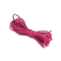 Rotolo di corda elastica in nylon rosa da 2,5 mm per gioielli fai-da-te e capelli - Rosa Rossa