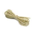 Cordino elastico ondulato da 3 mm beige crema per elastici per capelli fai-da-te - Giallo